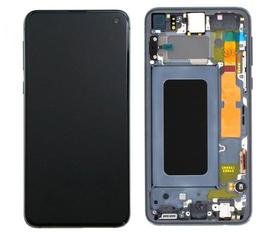 LCD Дисплей за Samsung SM-G973F  Galaxy S10 + Тъч скрийн + рамка Син 
